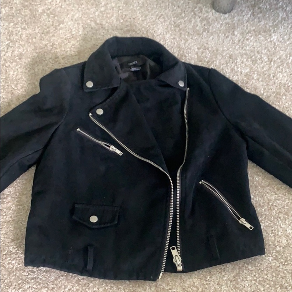 Size S Forever 21 Faux Leather Jacket